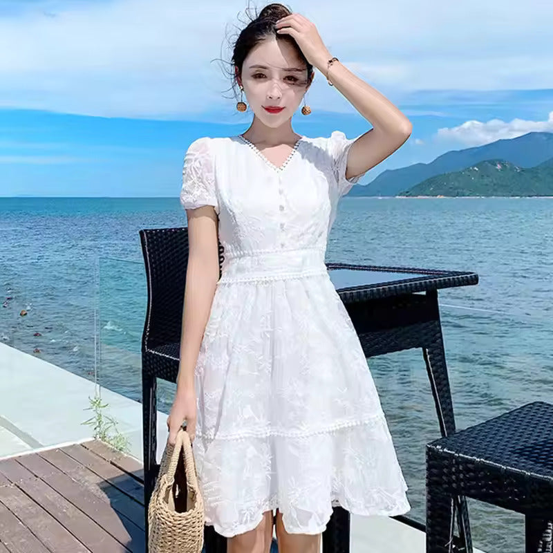 White Color Dress
