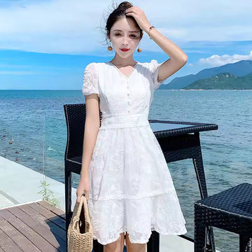 White Color Dress